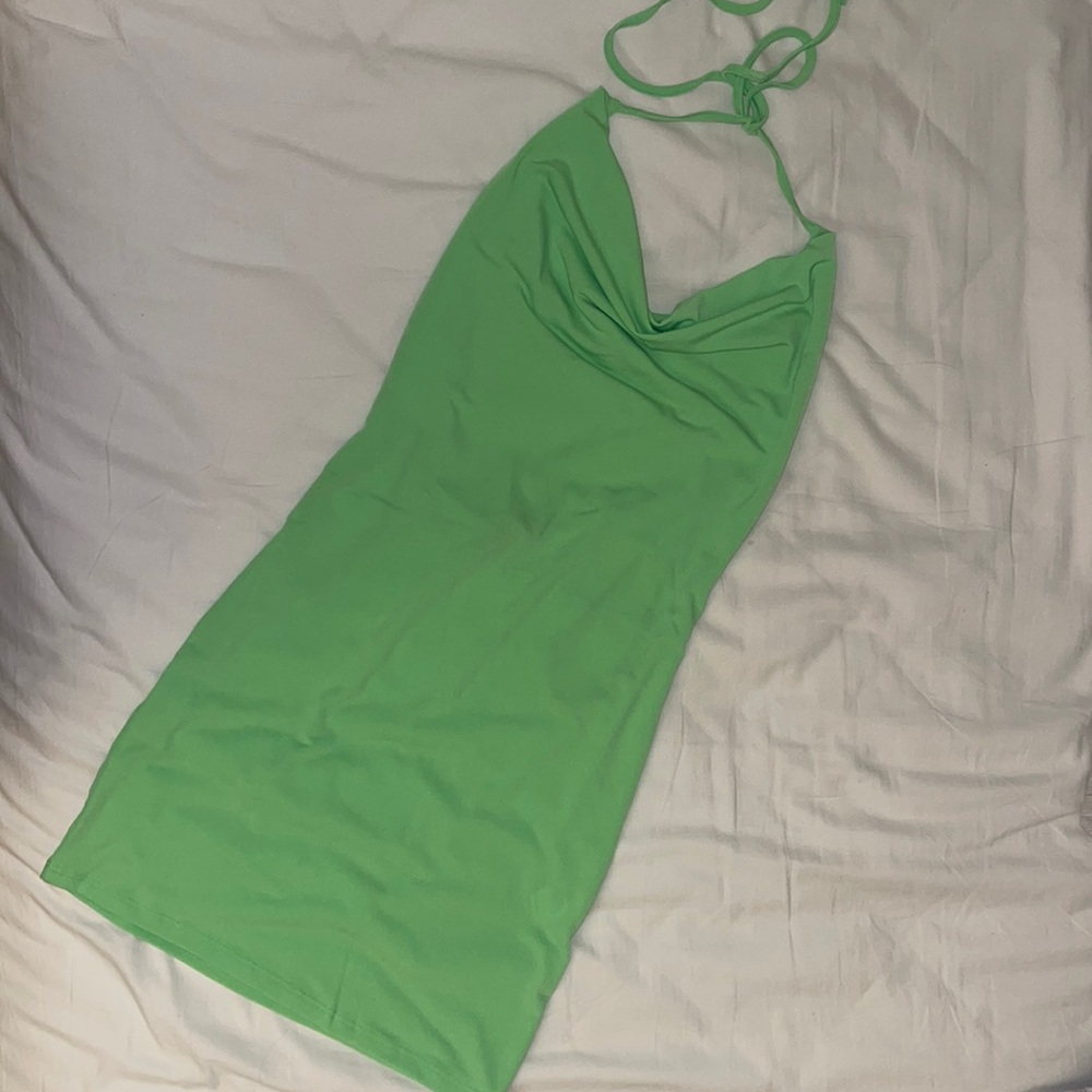 Forever 21 backless halter dress